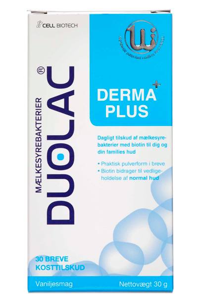 Duolac Derma+ Plus 30 stk (Udløb: 02/2023)